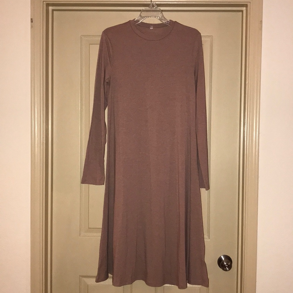 Long sleeved dress